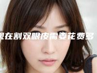 现在割双眼皮需要花费多少钱(现在割双眼皮需要花费多少钱呢)