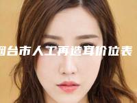 烟台市人工再造耳价位表全面分享-烟台市人工再造耳美容价钱是多少