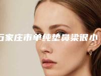 石家庄市单纯垫鼻梁很小手术医院排名榜前十口碑比较(石家庄市单纯垫鼻梁很小手术整形医院)
