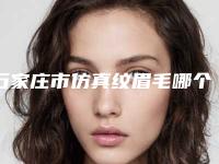 石家庄市仿真纹眉毛哪个整形医院好(石家庄斯特恩医疗美容门诊部私立医美热荐)