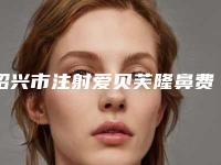 绍兴市注射爱贝芙隆鼻费用表明细钜惠出炉-诸暨市中心医院整形外科价格大概是多少啊