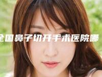 全国鼻子切开手术医院哪家好:鼻子切开手术医院前50强决出