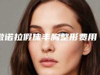 傲诺拉假体丰胸整形费用贵吗？大概要花多少钱？