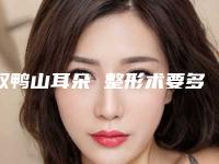 双鸭山耳朵 整形术要多少价格
