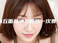 商丘面部填充脂肪一次费用大致是多少