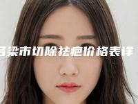 吕梁市切除祛疤价格表详细被爆出-吕梁市切除祛疤均价为1820元