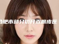 合肥市部分切开双眼皮医院在榜名单全新公布通报(安徽花漾美学医疗美容门诊部实力很nice)