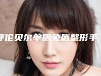 呼伦贝尔单侧兔唇整形手术价格怎么样呢