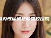 国内玻尿酸祛静态纹医院推荐：玻尿酸祛静态纹医院前50佳权威盘点