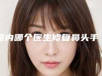 国内哪个医生修复鼻头手术好:修复鼻头手术医生前50资深用户推荐