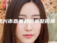 嘉兴市嘉善县短鼻整形排行榜整形医院