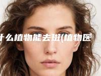 什么植物能去斑(植物医生白玉兰淡斑效果怎么样)