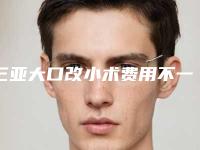 三亚大口改小术费用不一样是为什么-三亚大口改小术价格不一致的原因是什么