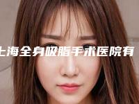 上海全身吸脂手术医院有哪些？医院排名公布，一起开看看是哪几家医院