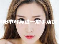 揭阳市耳再造一期手术价格表已上线请查收(10月-4月均价为：58083元)