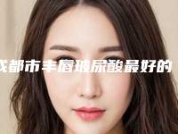 成都市丰唇玻尿酸最好的医生(赵雅雄医生特色优势一一了解)