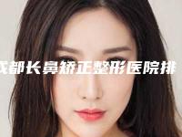 成都长鼻矫正整形医院排行榜权威发布-成都鼻整形医生前十