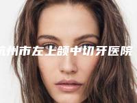 杭州市左上颌中切牙医院排名榜前十位经验丰富(杭州乔司口腔门诊部优质任你选择)