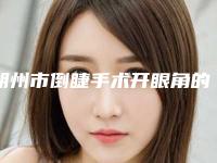 朔州市倒睫手术开眼角的医生哪些靠谱-朔州市倒睫手术开眼角专家排行榜前六强技术直接拉满