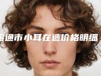 昭通市小耳在造价格明细附医生介绍-昭通市小耳在造手术大概需要价钱贵不贵