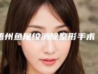 梧州鱼尾纹消除整形手术价格是多少