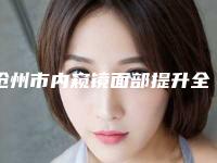 沧州市内窥镜面部提升全新价格表参考一览(8月-2月均价为：30503元)