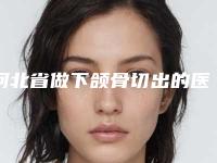 河北省做下颌骨切出的医院推荐：下颌骨切出医院前30强整理汇总