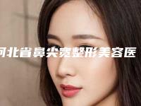 河北省鼻尖宽整形美容医院推荐:鼻尖宽整形医院前30名权威榜单整理
