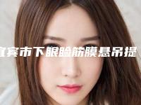 宜宾市下眼睑筋膜悬吊提升术医生上榜清单前十佳新公示-李成龙医生2025力荐