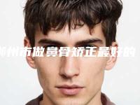 郴州市做鼻骨矫正最好的整容医院是哪家(郴州市做鼻骨矫正医院排名前十位贴心推荐)