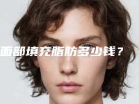 面部填充脂肪多少钱?