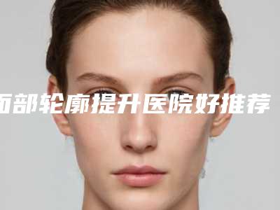 面部轮廓提升医院好推荐:面部轮廓提升医院前30佳技术一绝
