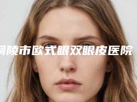 铜陵市欧式眼双眼皮医院排名榜前十名专家横评(铜陵市欧式眼双眼皮整形医院)