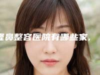 隆鼻整容医院有哪些家,整容鼻子有什么风险
