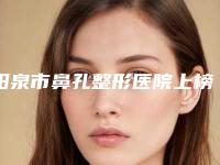 阳泉市鼻孔整形医院上榜清单前十靠谱之选-阳泉市鼻孔整形整形医院