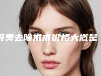 腋臭去除术术价格大概是多少-腋臭去除术手术价格需多少钱