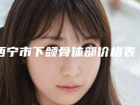 西宁市下颌骨体部价格表(费用)2025表展示(近6个月均价为:20160元)