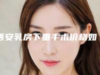 西安乳房下垂手术价格如何算(做乳房下垂手术需要多少钱)