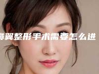 鼻翼整形手术需要怎么进行